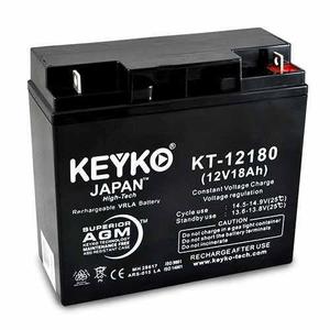 Bateria / Pila Keyko 12v 18ah Ups, Lamparas De Emergencia