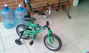 Bicicleta Marca Greco Verde Usada