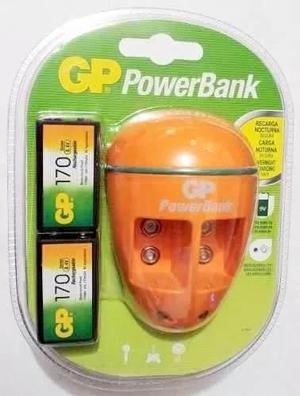 Cargador Gp Powerbank Para Baterias 9v