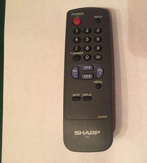 Control Remoto Sharp Tv G1324sa