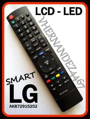 Control Remoto Tv Lg Smart Led Lcd Plasma Akb72915252 Nuevo!