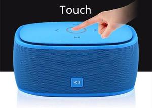 Corneta Bluetooth K3 Touch Micro Sd Radio Aux Y Mp3