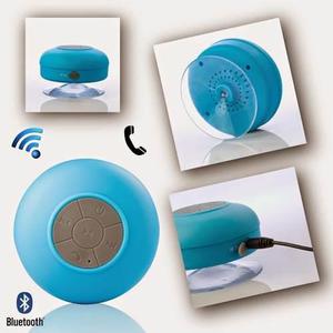 Corneta Portatil Bluetooth Con Microfono Resistente Al Agua