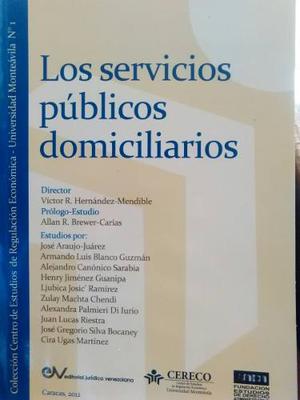 Los Servicios Públicos Domiciliarios, Varios Autores,