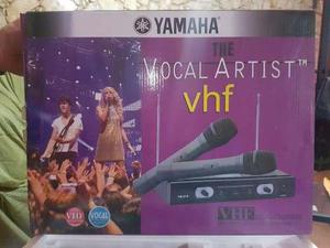 Micrófonos (2) Vhf Dual Chanel Inalambricos Marca Yamaha