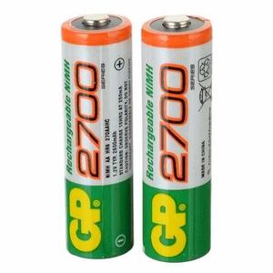 Pilas Recargable Aa Gp 2700 Mah Doble A Bateria Nimh Origina