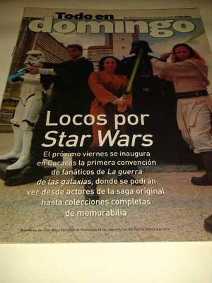 Star Wars Todo En Domingo + Encarte Zona El Universal