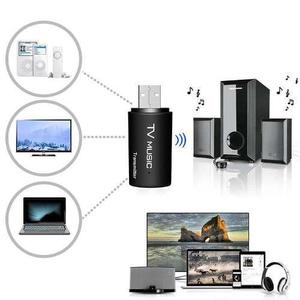 Transmisor De Audio Bluetooth 3.5mm Dongle Para Tv Mp3 Pc