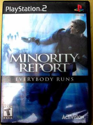 Video Juego Play Station 2 Minoryty Report Original