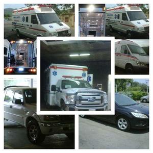 Alquiler de ambulancias tipo 2 y equipos para obras en