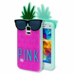 Forro Samsung S5 Mini Piña Pink