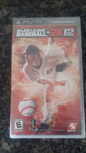 Juego Mlb 2k12 Psp Nuevo