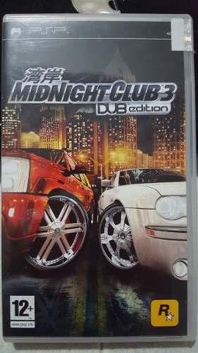 Juegos Para Psp Midnight Club 3 Dub Edición (poco Uso)