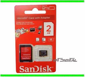 Memoria Sandisk 2 Gb Micro Sd Originales Original Selladas