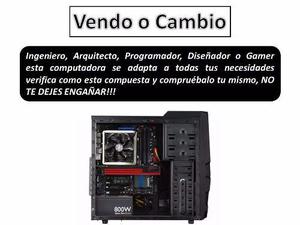 Pc Gamer Amd 8-core 8 Gb Ram Corsair 1 Gb Video Vendo O Camb