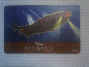 Tarjetas Coleccionable Atlantis