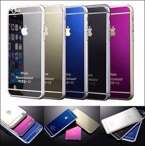 Vidrio Templado Color Espejo Iphone 4 4s 5 5s 5c 6 6s 6 Plus
