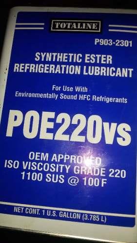 Aceite De Refrigeracion Totaline Poe220 (aceite Poliolester)