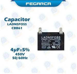 Capacitor Plastico Seco 450vac 4uf Landfoss