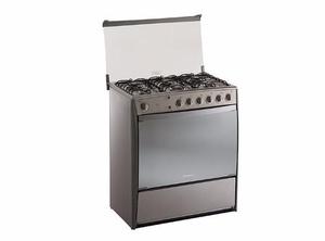 Cocina Indurama Horno 6 Hornillas Acero Super Precio