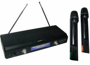 Microfonos Inalambrico Sony Vhf Hi-fi System Digital Audio