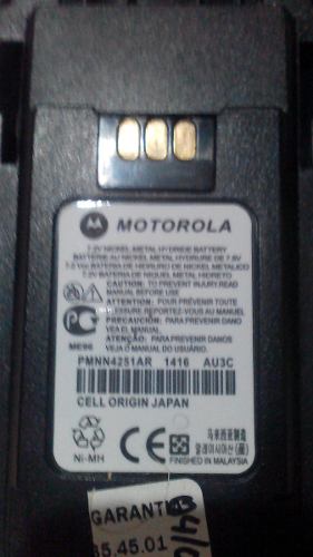 Motorola Nntna-pmnnar Ni Mh 7,5 V/ Mah