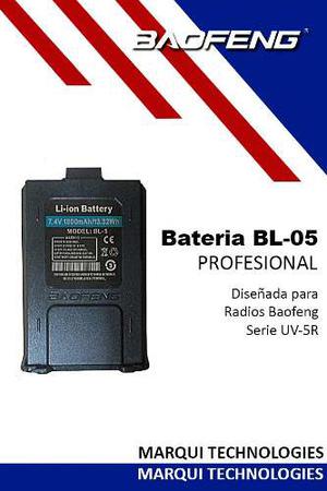 Pilas Recargables Para Radios Baofeng Serie Uv-5r