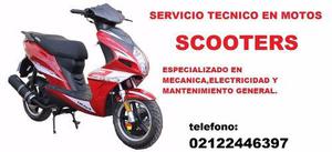 Servicio Tecnico Mecanico En Motos Scooter(a Domicilio)