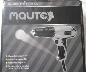 Taladro Percutor Marca Maute 3/8 280w Modelo Tm505-b3