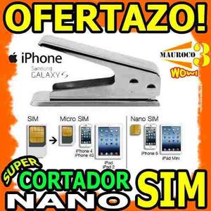 Wow Cortador De Sim Card A Micro Sim Para Telefonos Iphone 5