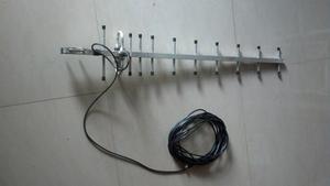 Antena Yagi + 10 Mts De Cable Coaxial Rg58