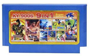 Cassette De 9 Juegos De Nintendo Nuevos, Somos Tienda
