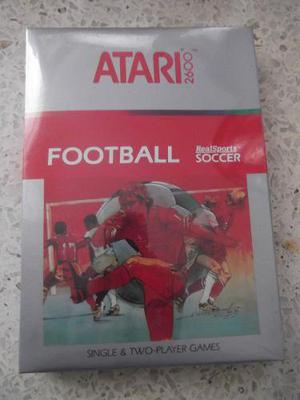 Football Real Sports Soccer Para Atari 2600 Sellado Original