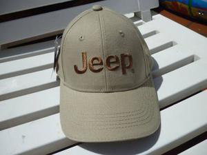 Gorras Jeep 100% Originales Código Jpa Beige Ajustable