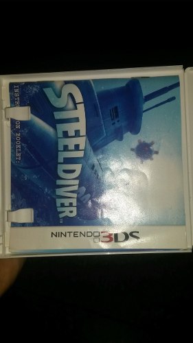 Juego Steeldiver Para Nintendo 3ds