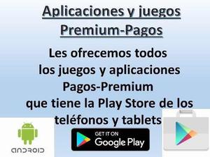 Juegos Aplicaciones Android Pagos Premium Play Stor