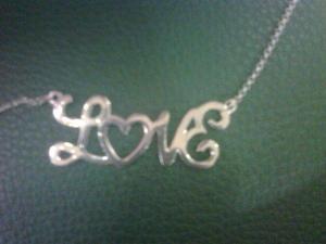 Love Amor Dije En Plata 925