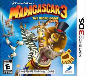 Madagascar 3 Para Nintendo 3ds