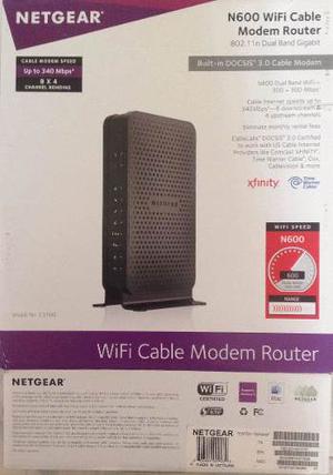 Modem Router N600 Wifi Cable n Dual Band Gigabit