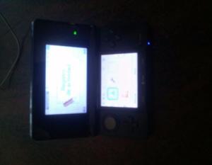 Nintendo 3ds Negro/gris + Cargador + Base Cargadora