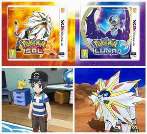 Pokemon Sol/luna 3ds Digital