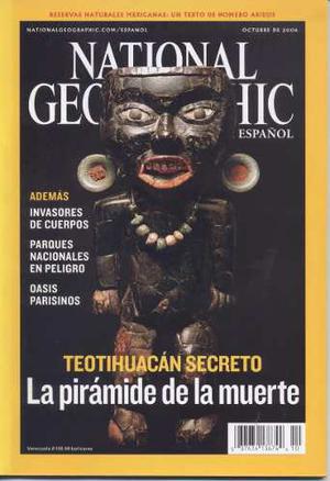 Revista National Geographic Octubre  Volumen 19 Número