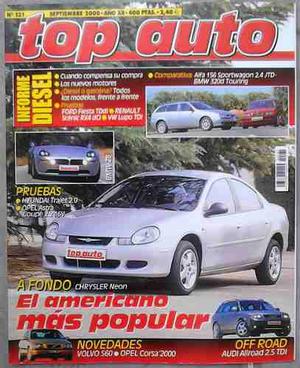 Revista Top Auto - Neon Audi Porsche Bmw Jaguar Vw