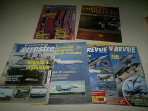 Revistas Varias Usadas, Aviacion, Y Armas
