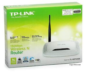 Router Inalambrico Tp-link Tl-wr741nd 150mbps Wifi