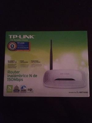 Router Inalambrico Tp-link Tl-wr741nd 150mbps Wifi Lan