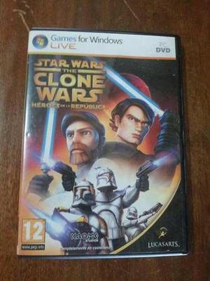 Star Wars The Clone Wars (juego Para Pc Original), Nuevo!!
