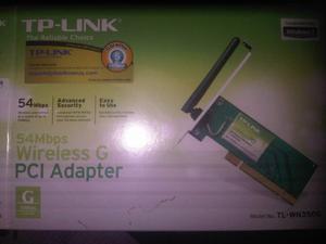 Tarjeta Tp-link 54mbps Wifi Pci Para Pc