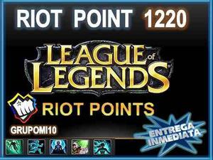 Tienda Oficial League Of Legends Riot Points