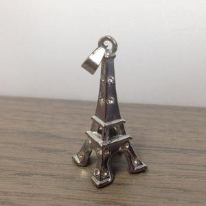 Torre Eiffel Metal Con Incrustaciones De Cristales Nueva
